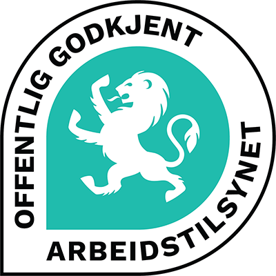 Godkjent av Arbeidstilsynet